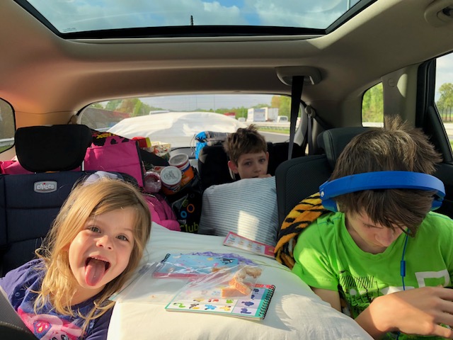 Kids in de auto